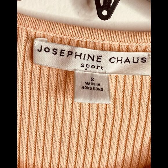 Josephine Chaus Short Sleeve ribbed Sweater top size small - Picture 3 of 10